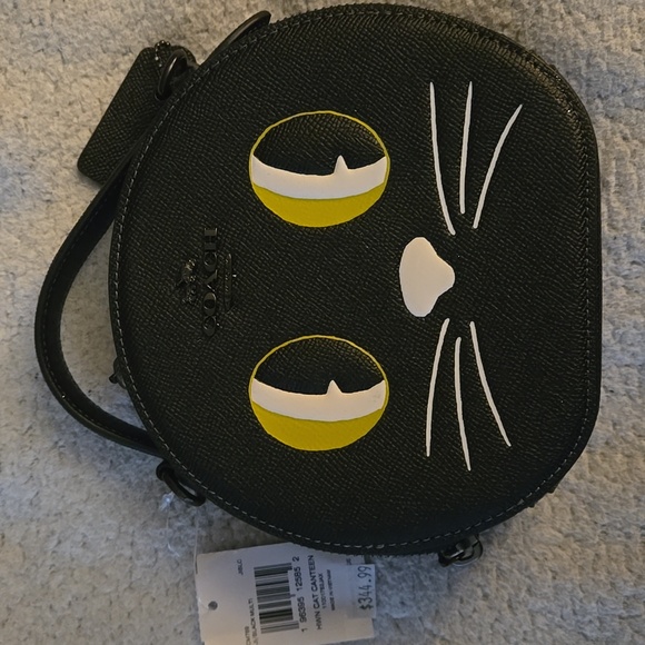 Coach Black Cat Crossbody Bag - Picture 1 of 5